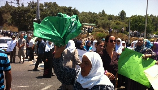 مواجهات بين مواطنين وقوات الشرطة في وادي عارة وإلقاء حجارة وغاز مسيل للدموع